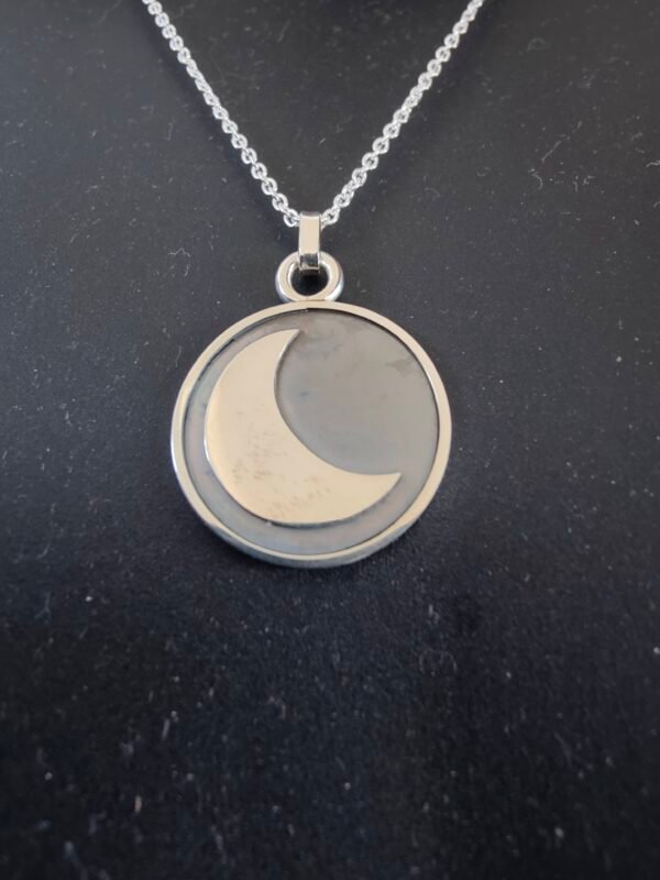 Zilver Maan Hanger